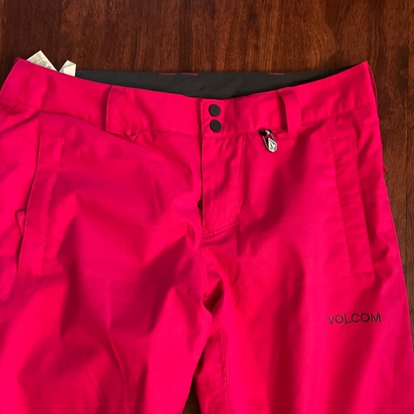 Volcom pink snowboard pants women’s large - Picture 2 of 4